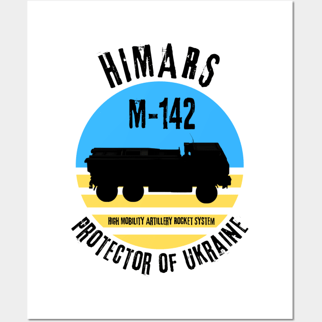 HIMARS-Protector of Ukraine Wall Art by Myartstor 